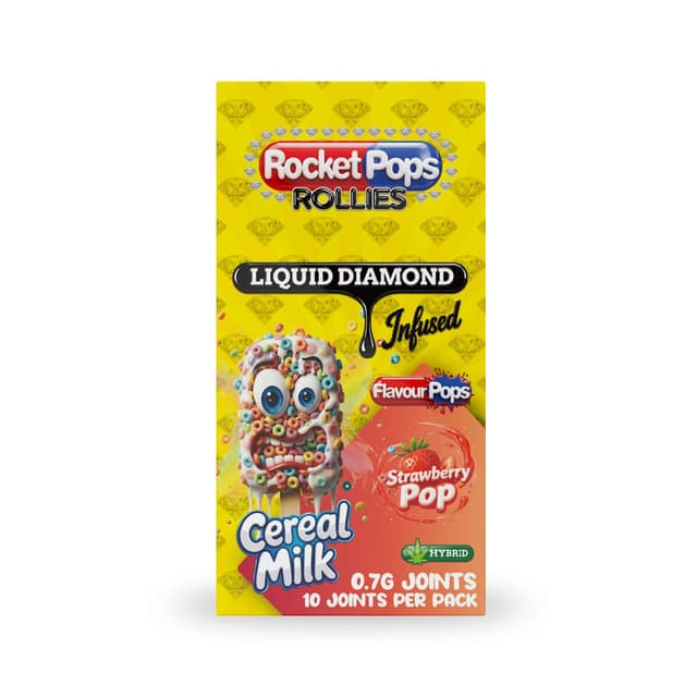 Cereal Milk + Strawberry Pop - Liquid Diamond Pre-Roll