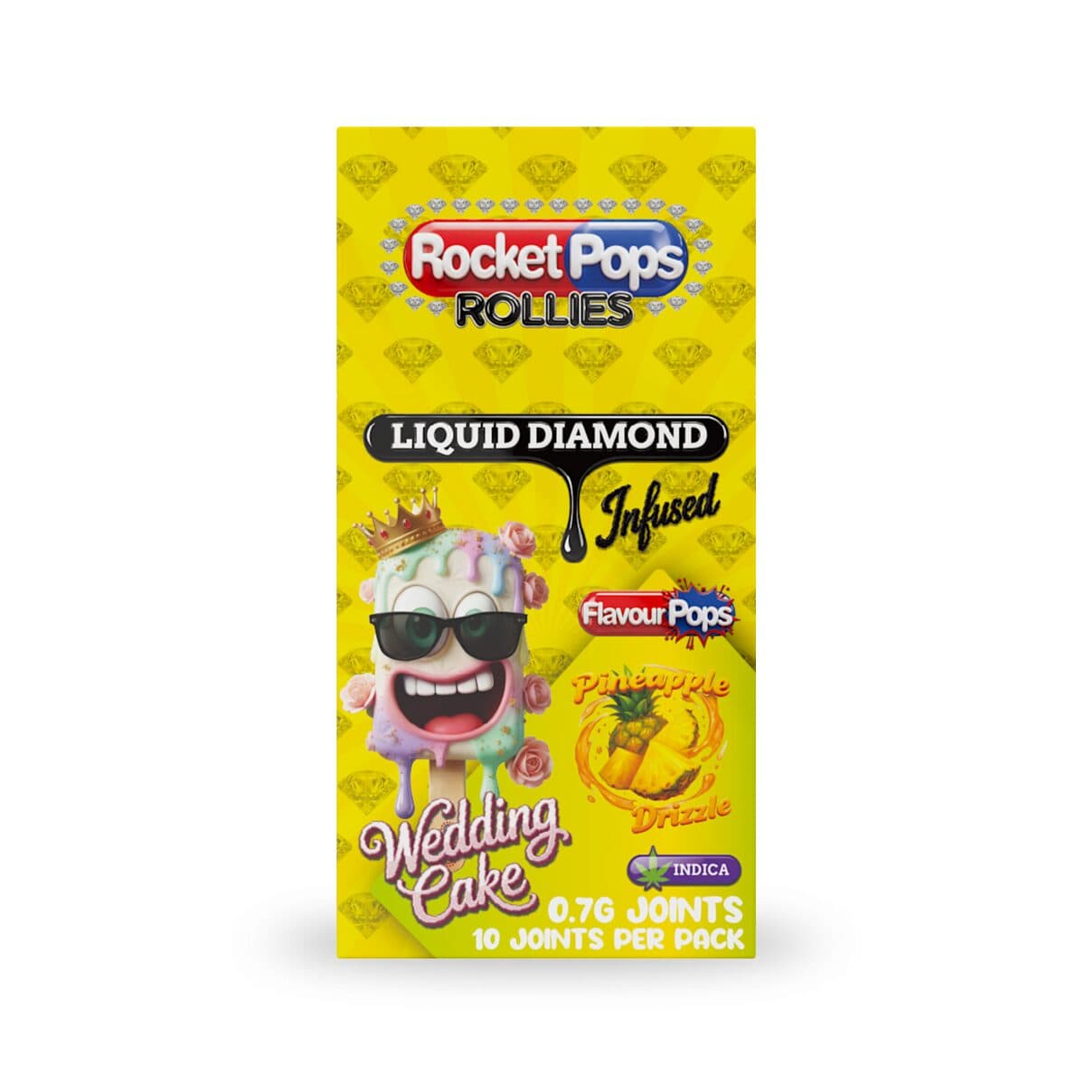 Wedding Cake + Pineapple Drizzle - Liquid Diamond Pre-Roll