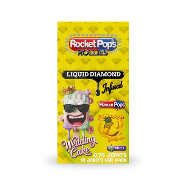Wedding Cake + Pineapple Drizzle - Liquid Diamond Pre-Roll