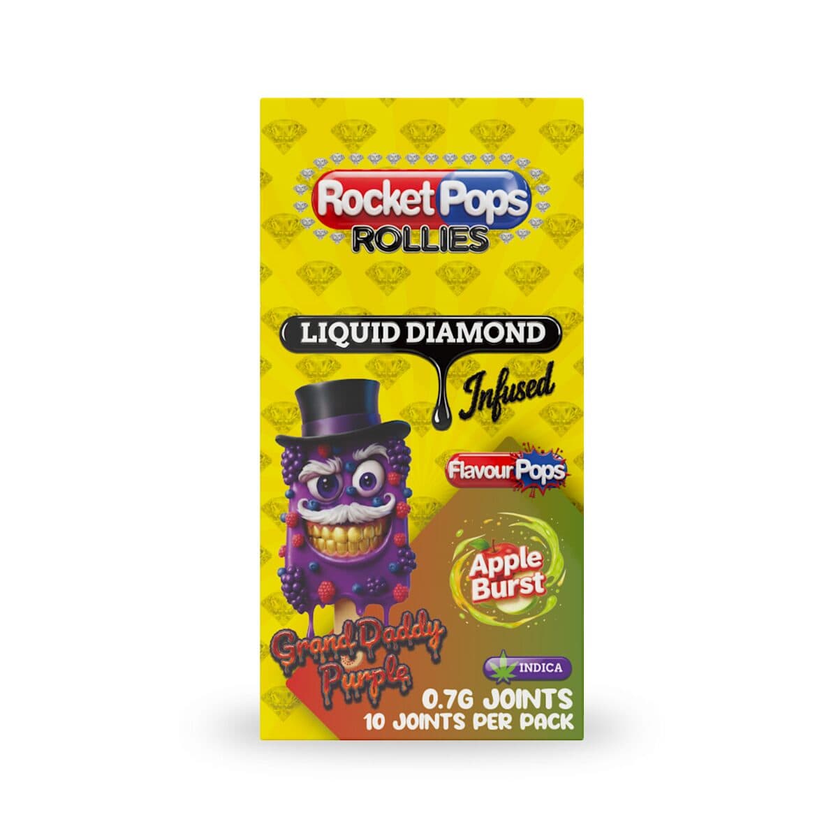 Grand Daddy Purple + Apple Burst - Liquid Diamond Pre-Roll