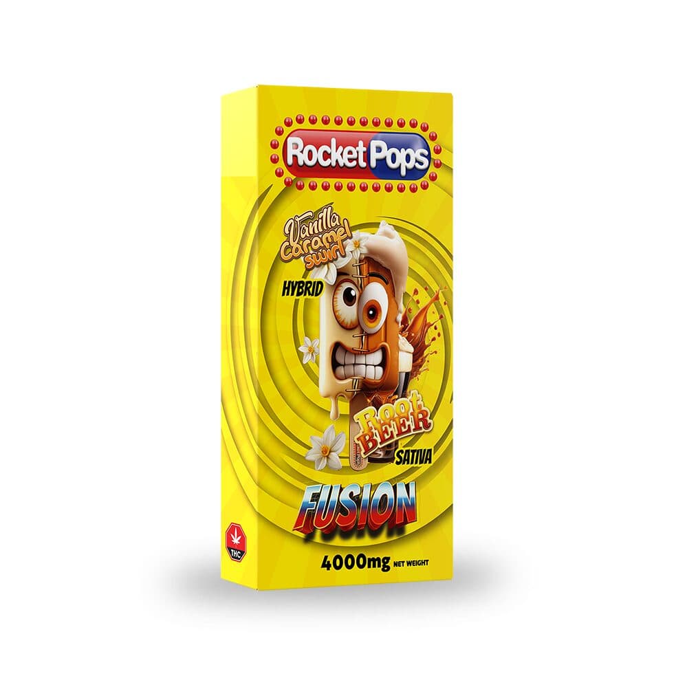 Vanilla Caramel Swirl+Root Beer - Fusion 4g Vape