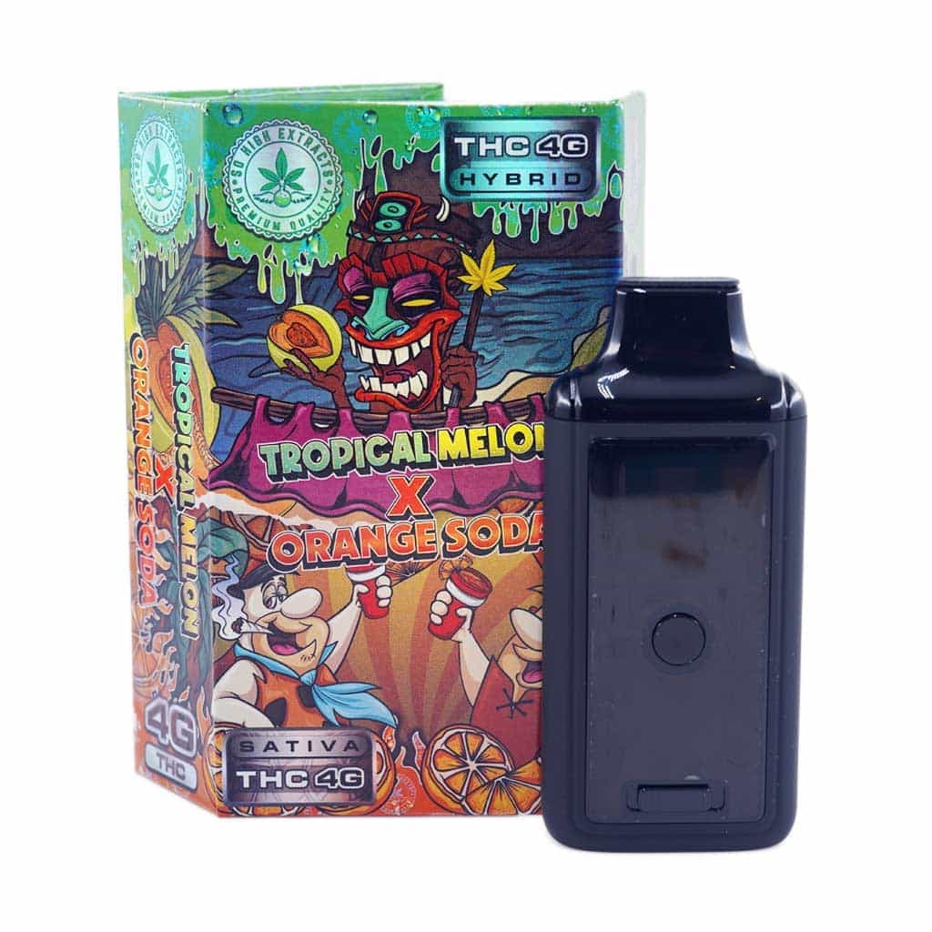 Tropical Melon + Orange Soda - Dual Chamber Vape