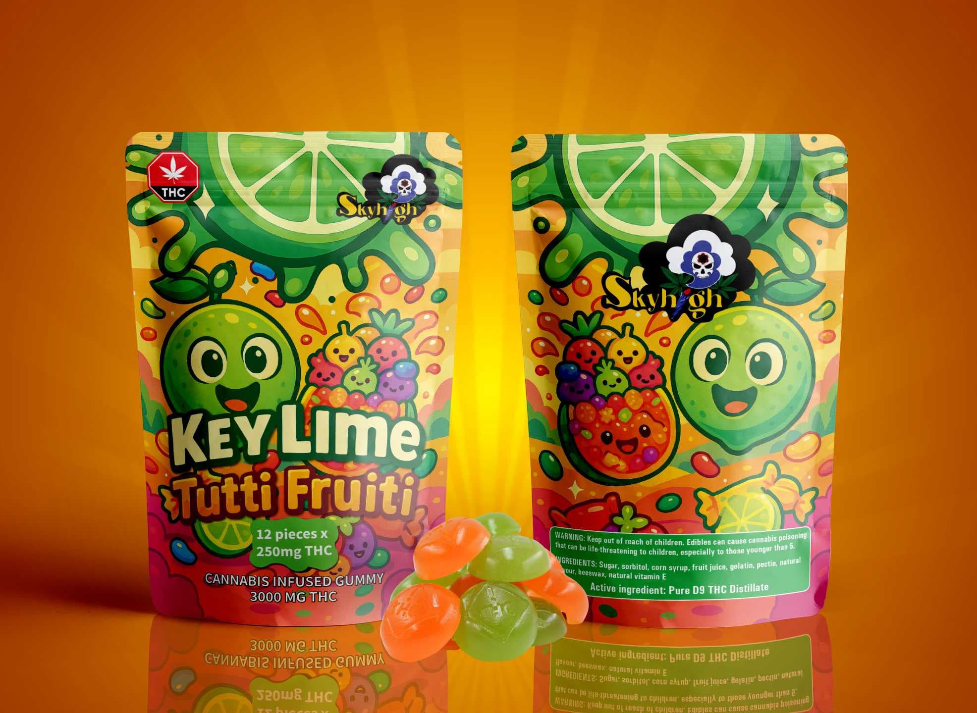 Key Lime + Tutti Frutti - Edibles