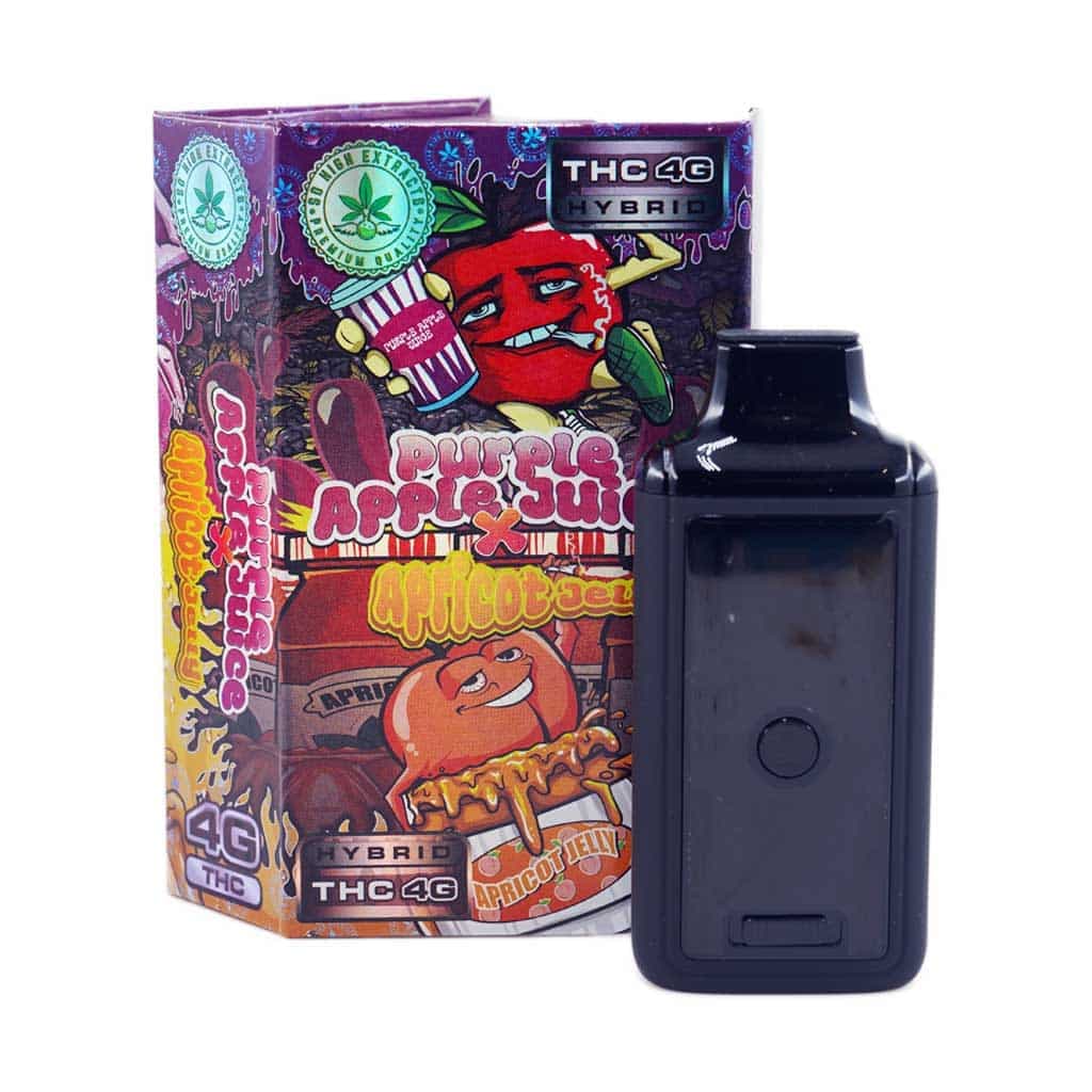 Purple Apple Juice + Apricot Jelly - Dual Chamber Vape