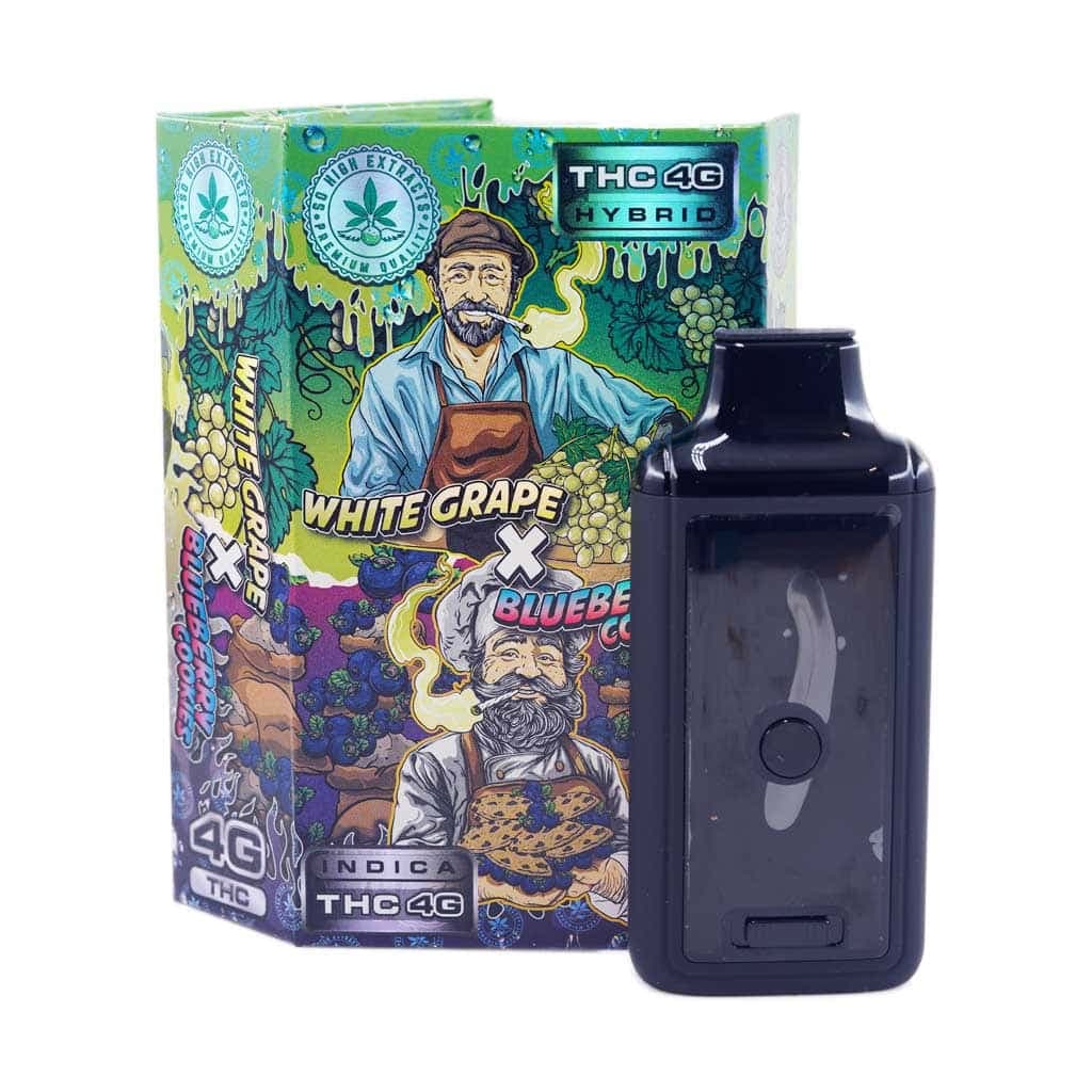 White Grape + Blueberry Cookies - Dual Chamber Vape