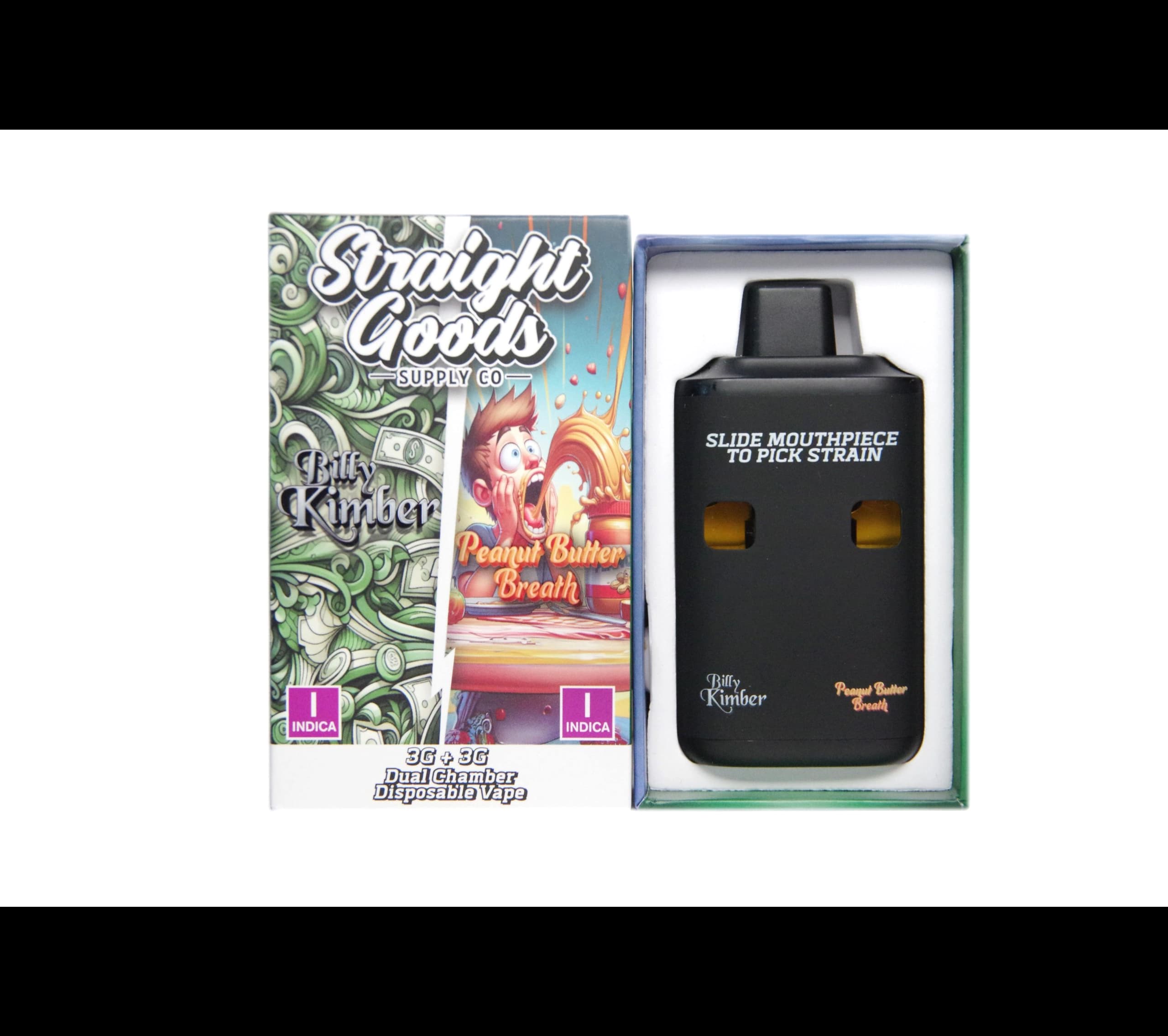 Billy Kimber + Peanut Butter Breath - 6g Dual-Chamber