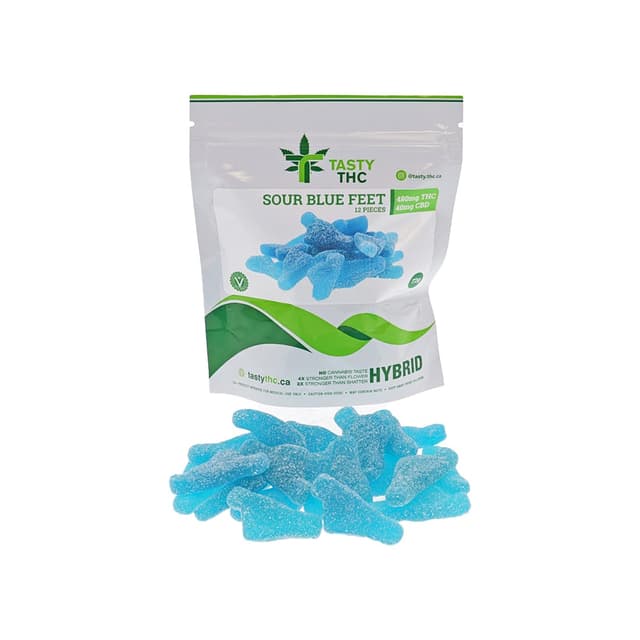 Sour Big Foots - THC Gummies