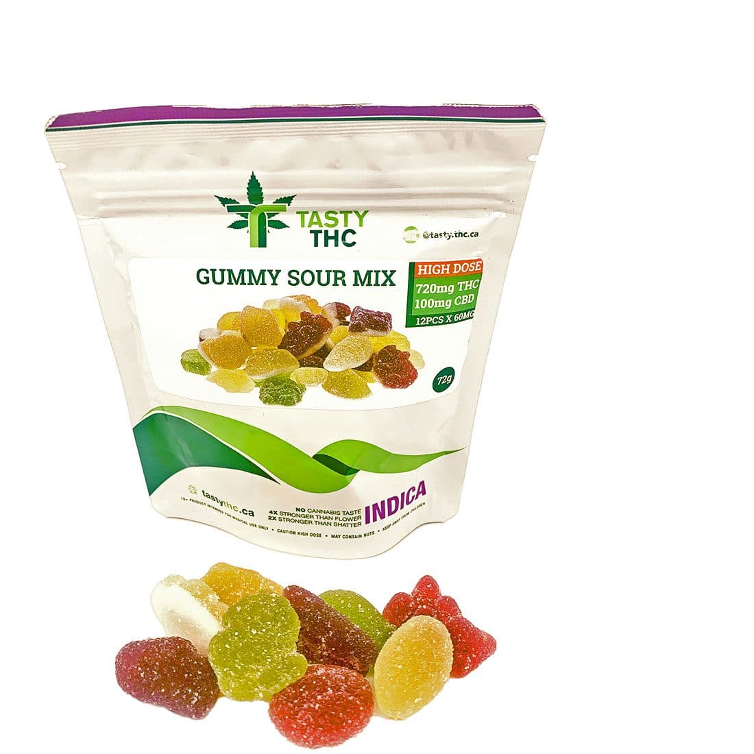 Sour Gummy Mix - THC Gummies
