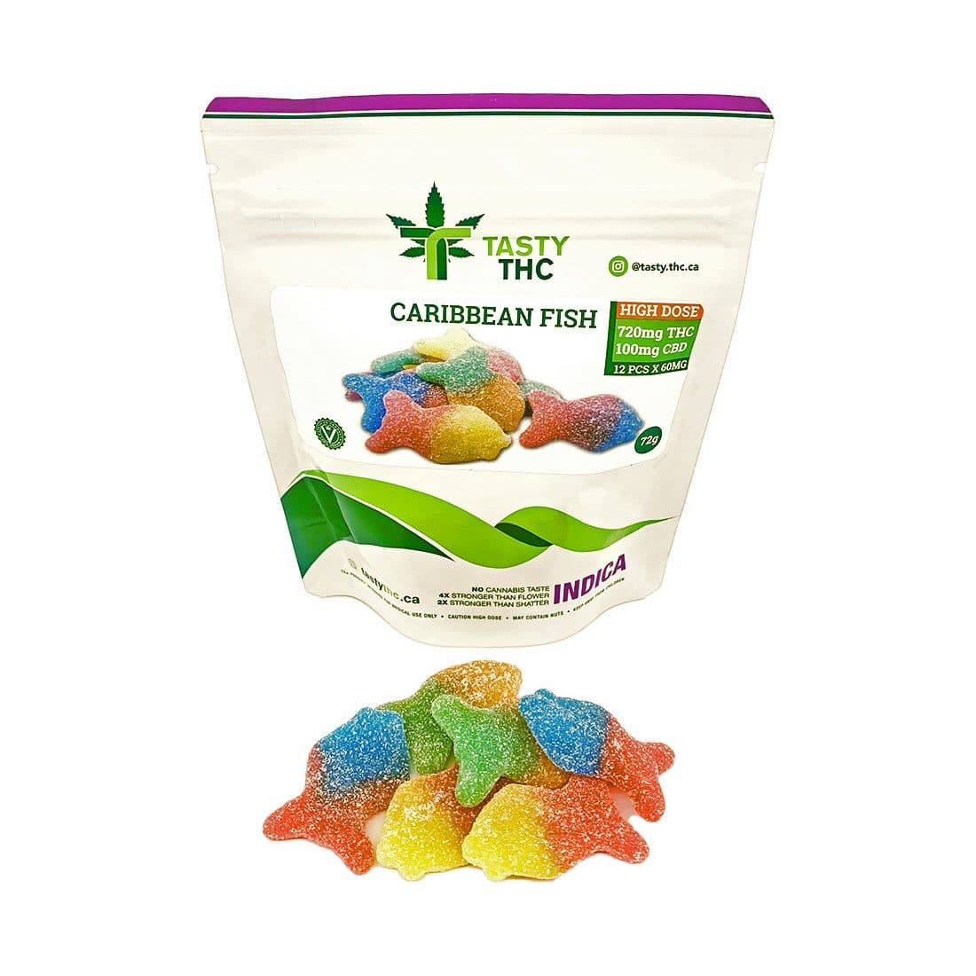 Caribbean Fish - THC Gummies