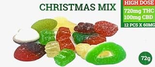 Christmas TREE Mix - THC Gummies