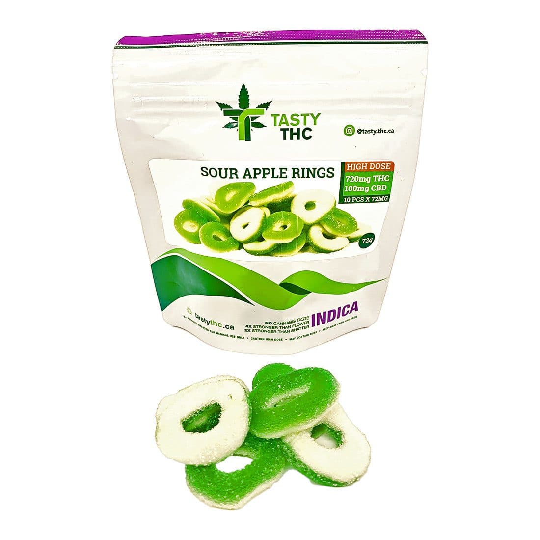 Sour Apple - Sour Rings