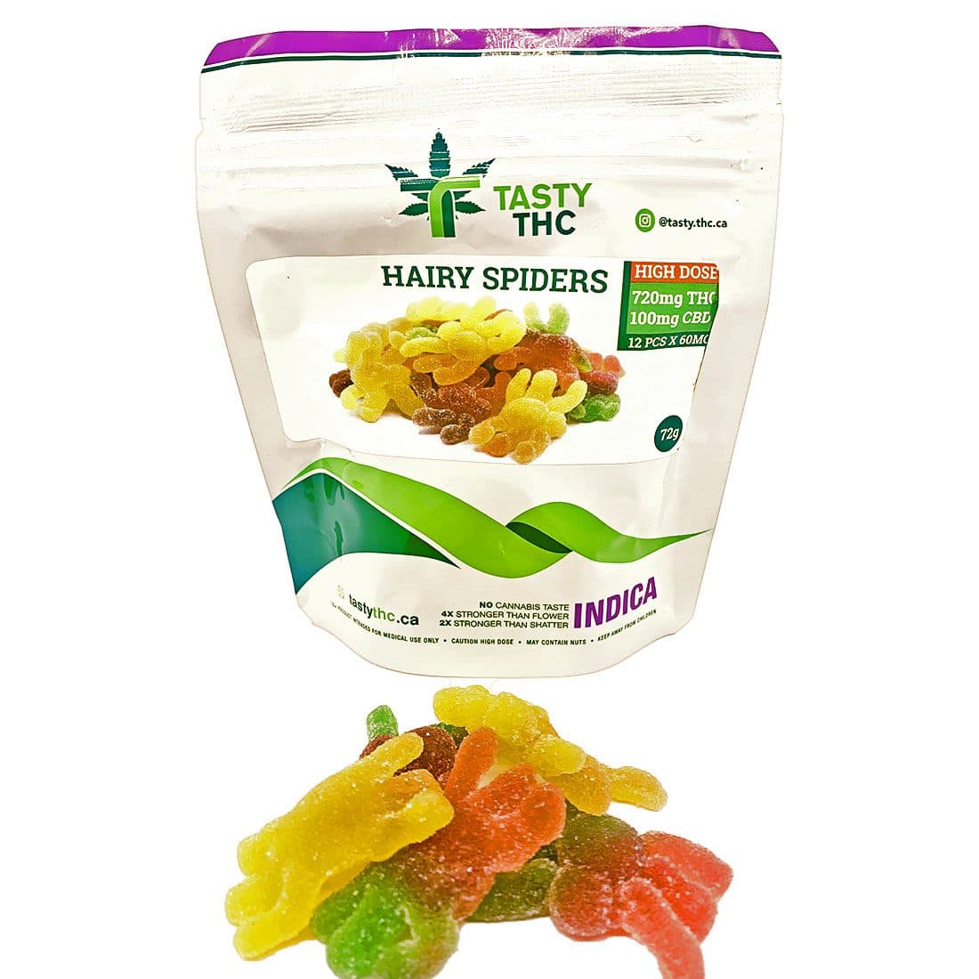 Hairy Spiders - THC Gummies