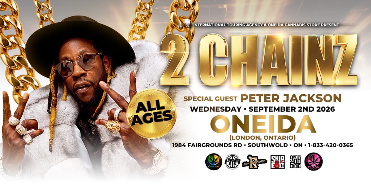 2 Chainz — Live at Oneida banner