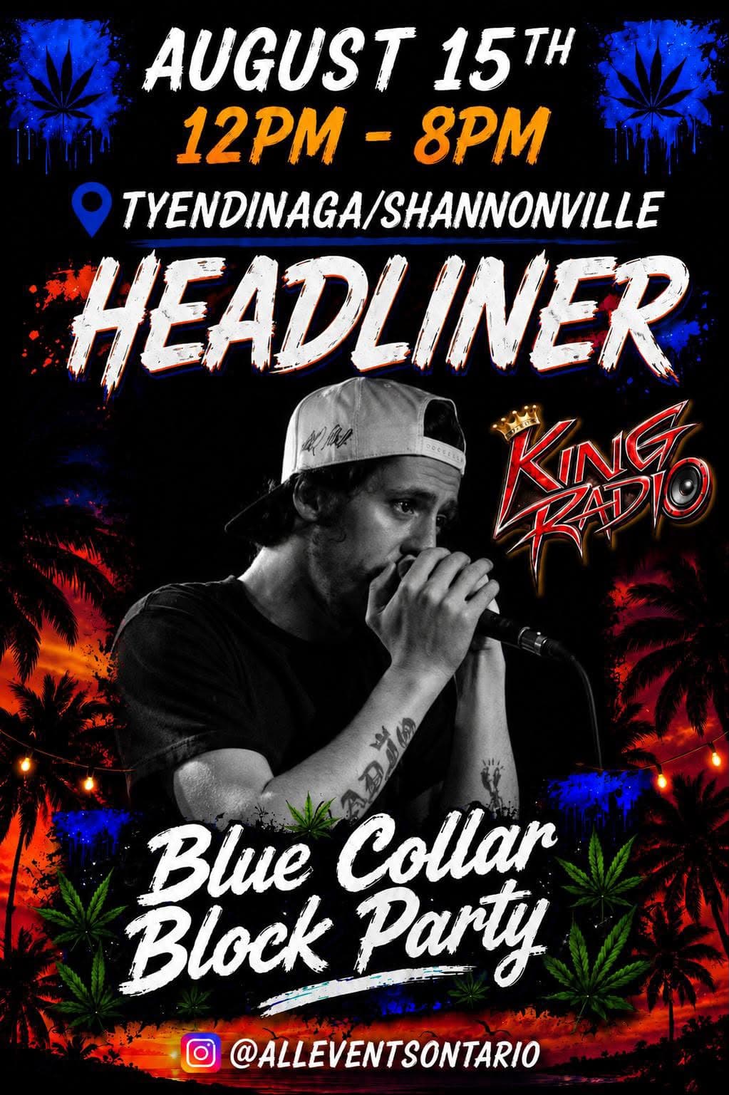 Blue Collar Block Party poster