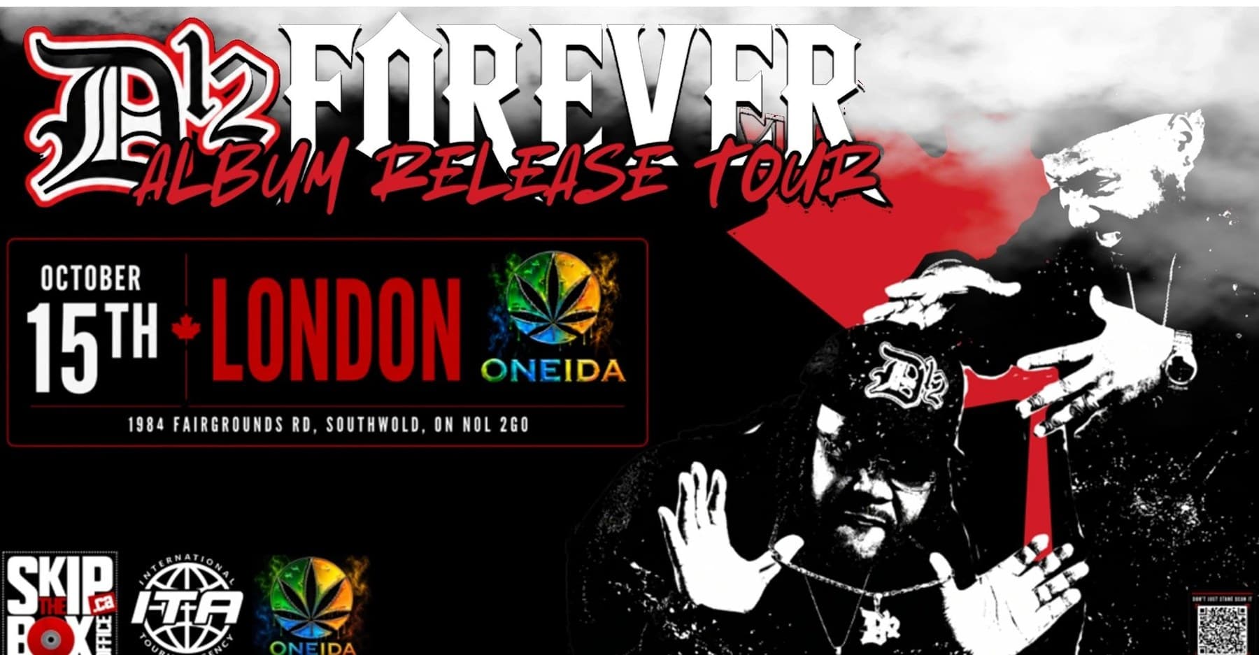 D12 — Forever Album Release Tour banner