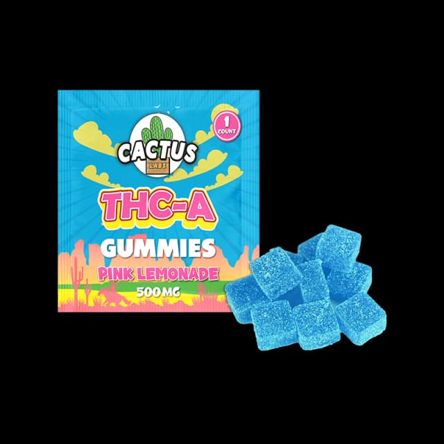 Pink Lemonade - THC-A Gummies 500 Mg