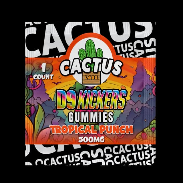 Tropicana Punch - Delta 9 Kickers Gummies
