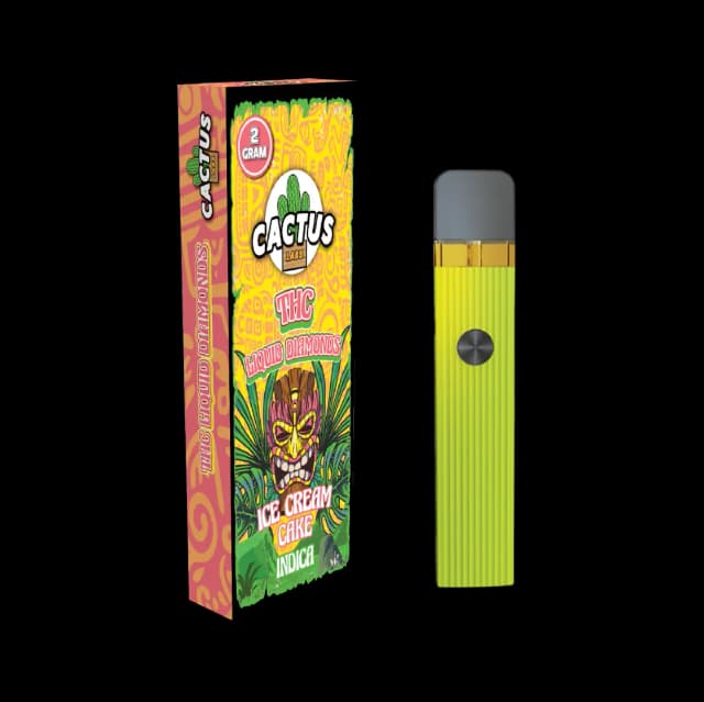 THC Ice Cream Cake - Cactus THC Liquid Diamonds (2g)