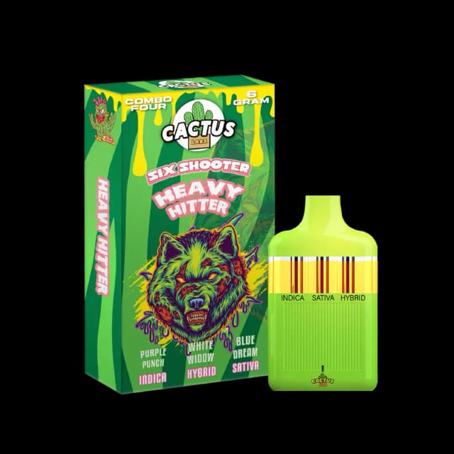 Purpple Punch + White Widow + Blue Dream Combo Four 6GM - Six Shooter Heavy Hitter
