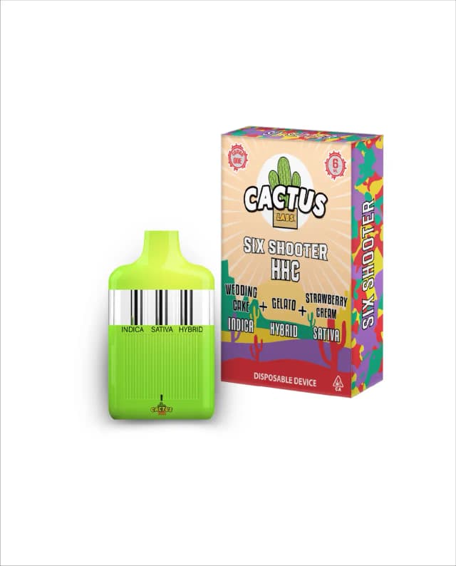 Wedding Cake, Gelato, & Strawberry Cream - 6ml - Six Shooter HHC