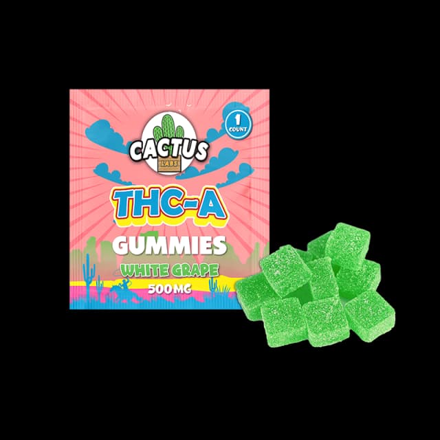 White Grape - THC-A Gummies 500 Mg