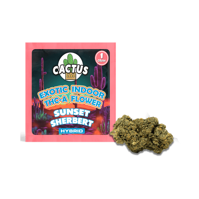 Sunset Sherbert - Exotic Indoor THC-A Flower