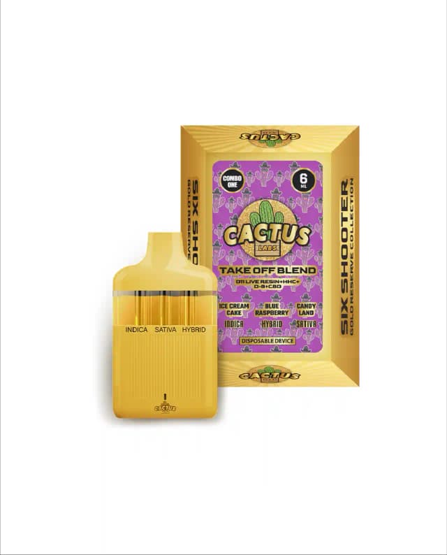 Ice Cream Cake, Blue Raspberry, Candy Land 6ml - Six Shooter Take Off Blend Gold Reserve