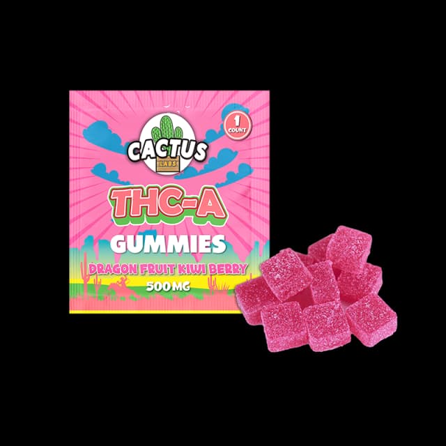 Dragon Fruit Kiwi Berry - THC-A Gummies 500 Mg