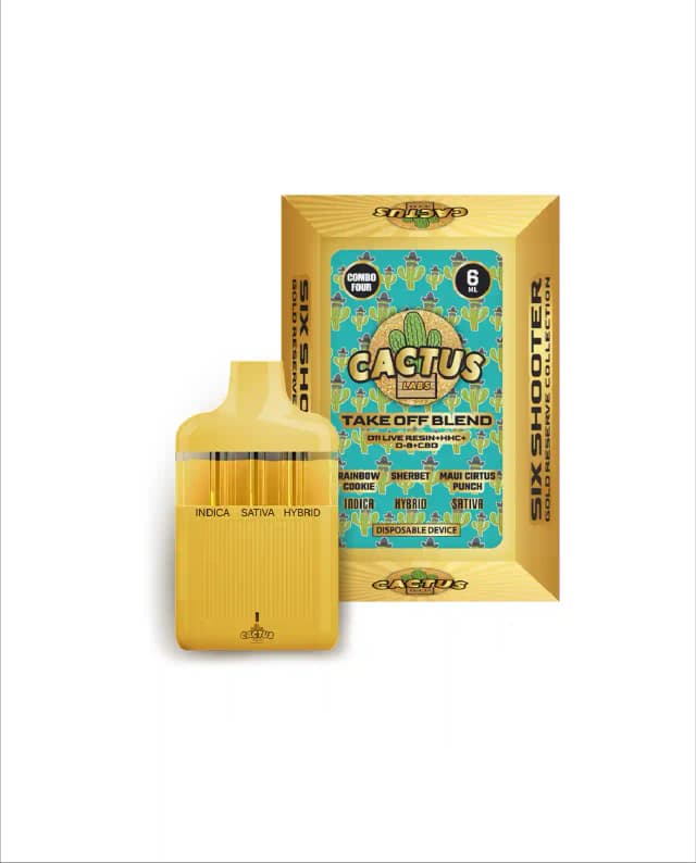 Rainbow Cookies, Sherbet, Maui Citrus Punch 6ml - Six Shooter Take Off Blend Gold Reserve
