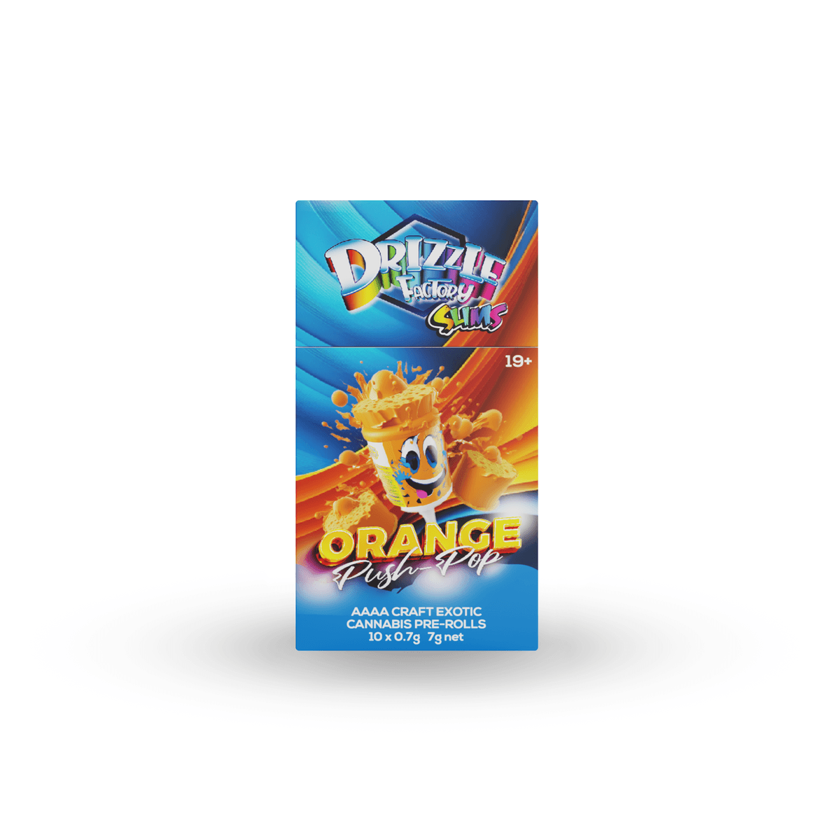 Orange Push Pop Craft - Pre-Rolls