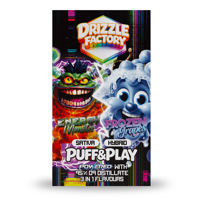 Energy Monster/Frozen Grapes - Puff & Play 6g Vape