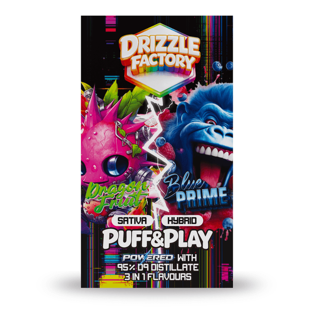 Dragon Fruit/Blue Prime - Puff & Play 6g Vape