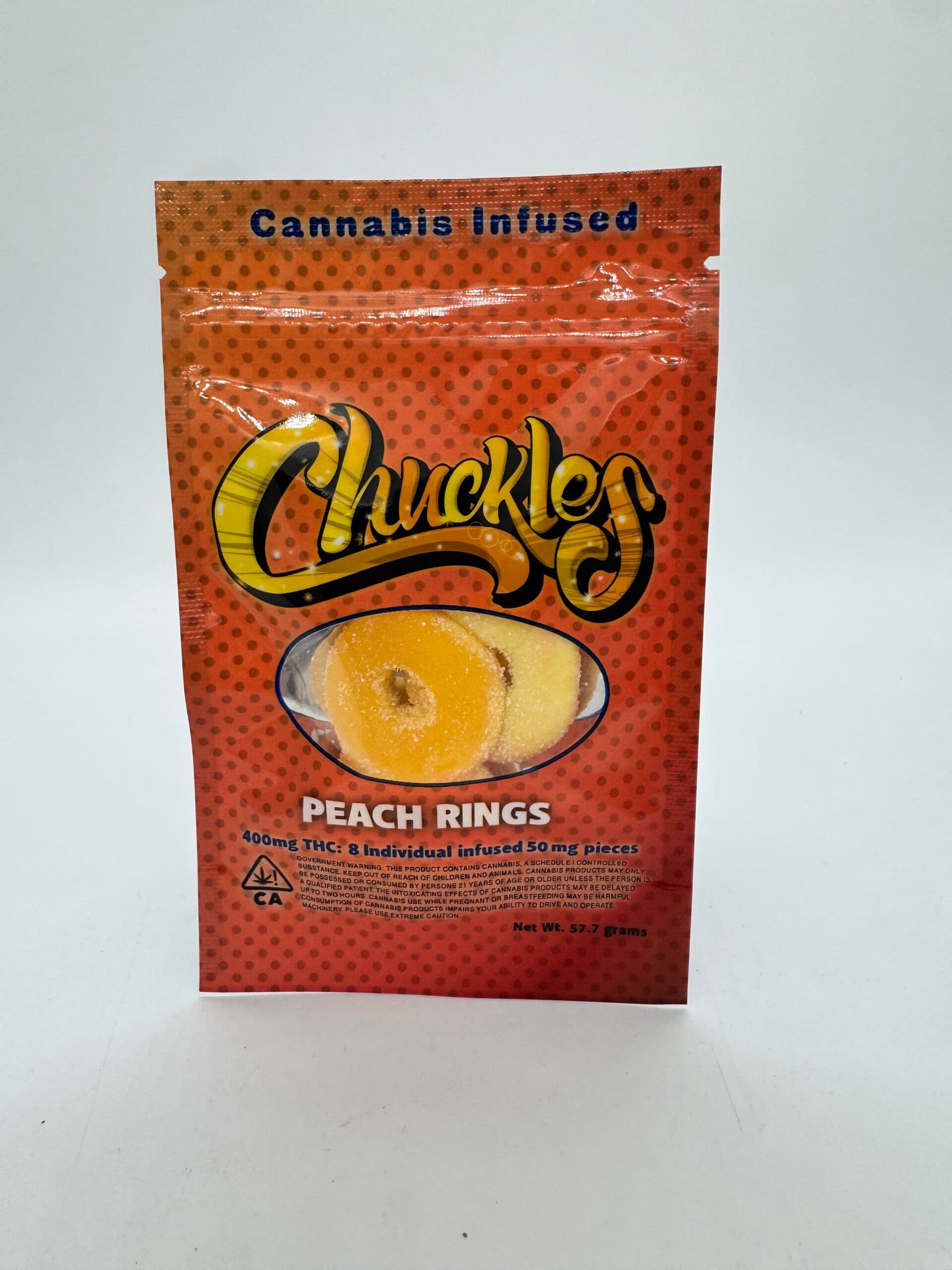 Chuckles Peach rings - Edibles