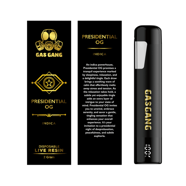 Presidential OG - 1g Live Resin Vape