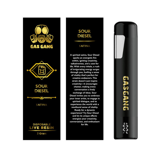 Sour Diesel - 1g Live Resin Vape