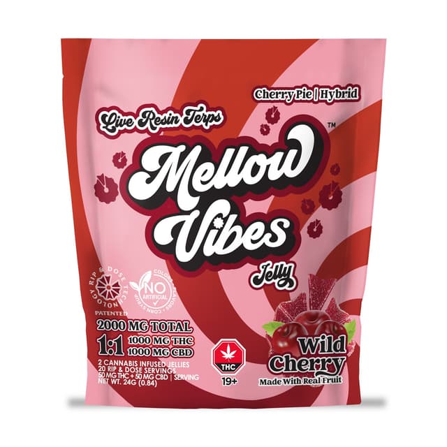 Wild Cherry 1:1 THC:CBG - Balanced Gummies