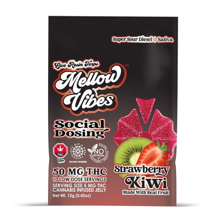 Strawberry Kiwi - Gummies 50mg