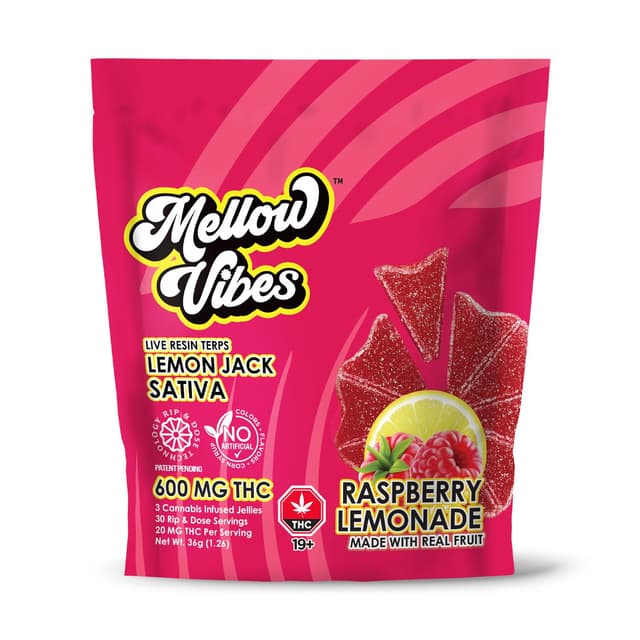 Raspberry Lemonade - Gummies 600mg