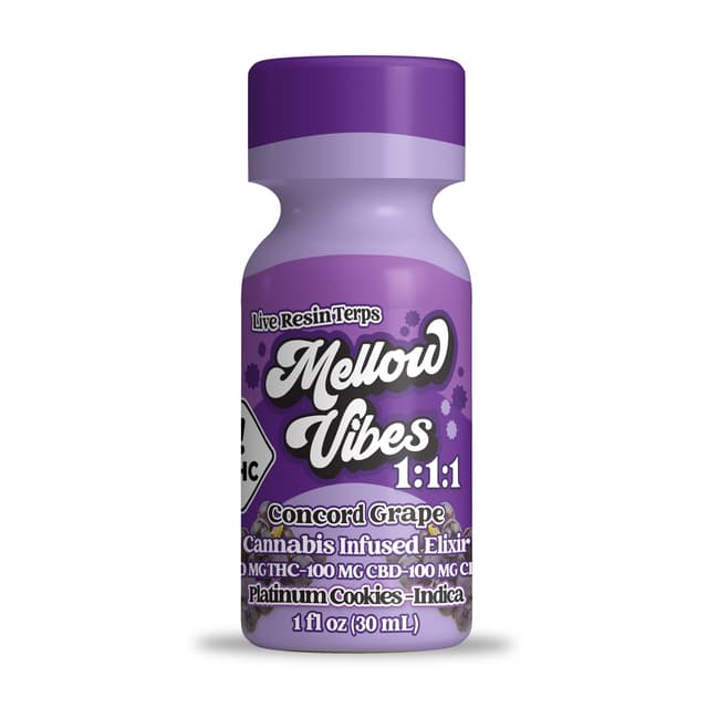 Concord Grape 1:1:1 THC:CBD:CBN - Elixir