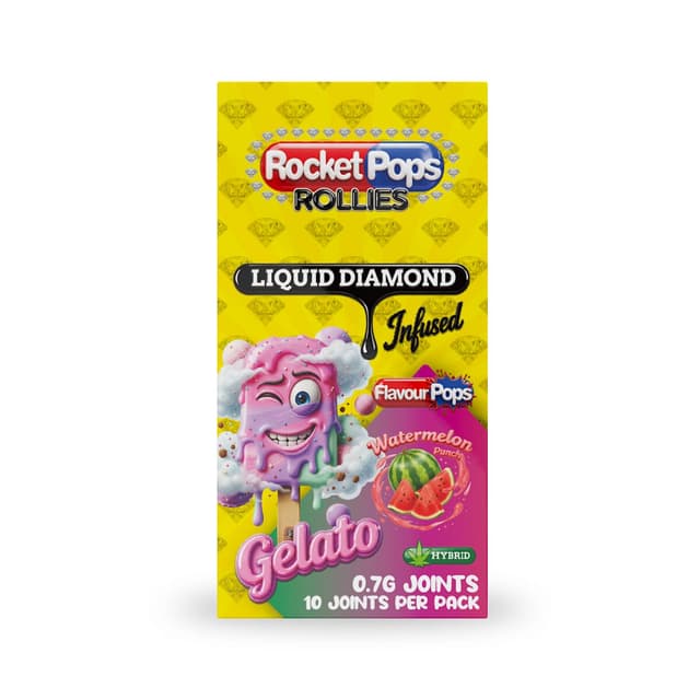Gelato + Watermelon Punch - Liquid Diamond Pre-Roll