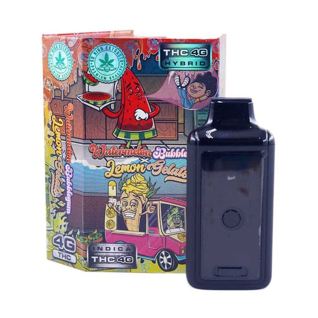 Watermelon Bubblegum + Lemon Gelato - Dual Chamber Vape