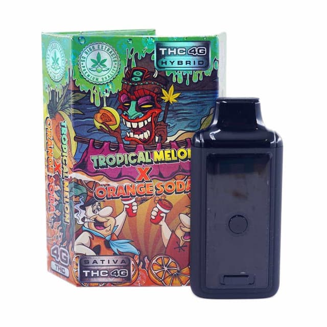 Tropical Melon + Orange Soda - Dual Chamber Vape