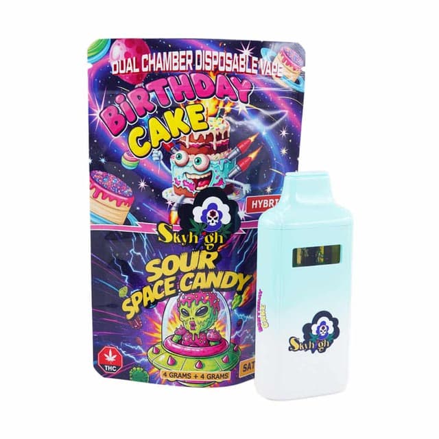 Birthday Cake + Sour Space Candy - Dual Chamber Vape