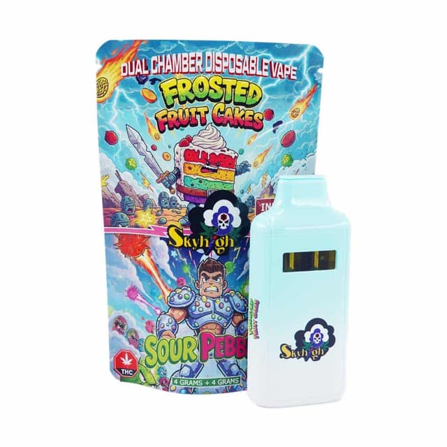 Frosted Fruit Cakes + Sour Pebbles - Dual Chamber Vape