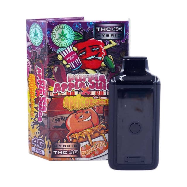 Purple Apple Juice + Apricot Jelly - Dual Chamber Vape