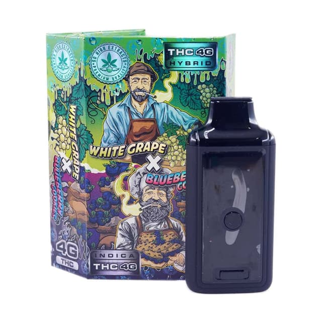 White Grape + Blueberry Cookies - Dual Chamber Vape