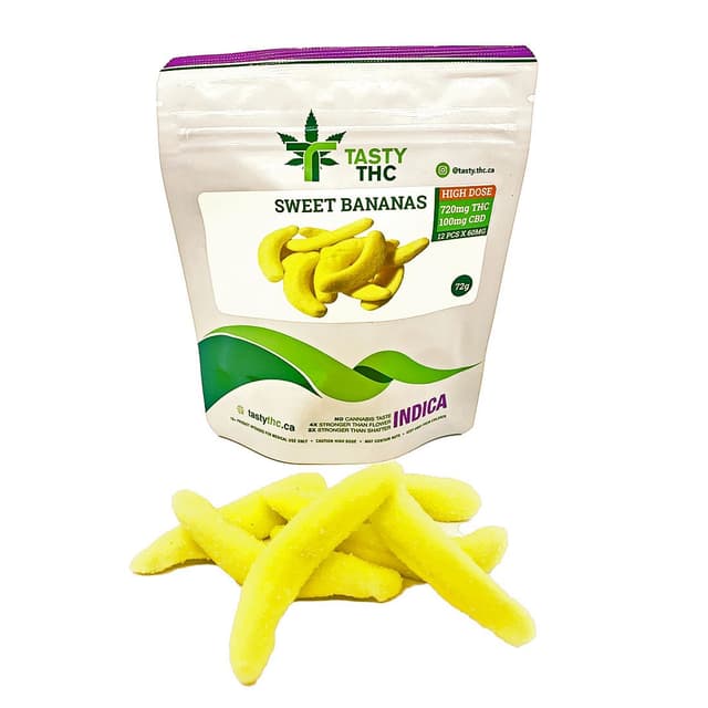 Sweet Bananas - THC Gummies