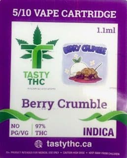 Berry Crumble - Distillate Cartridge