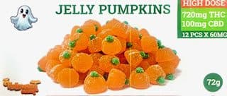 Jelly Pumpkins - THC Gummies