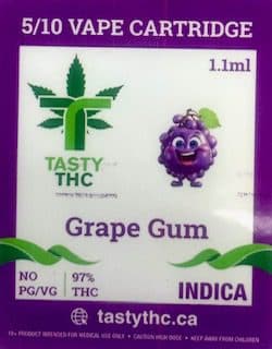 Grape Gum - Distillate Cartridge